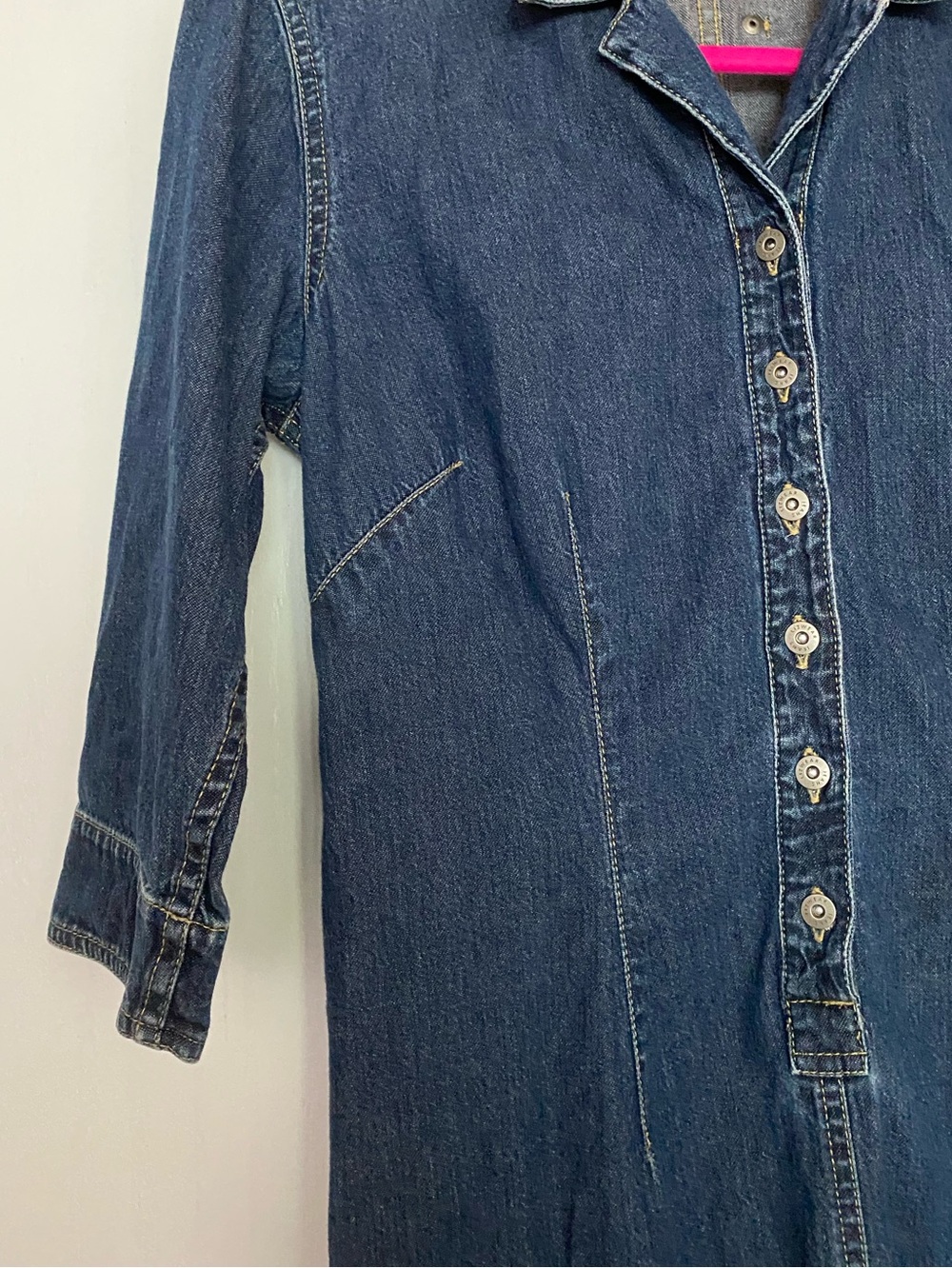 Vintage Liz Claiborne Denim Dress - Picture 4 of 6